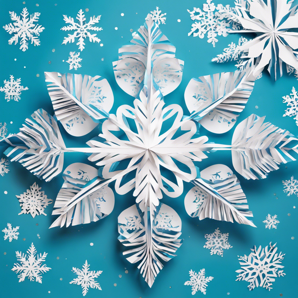 How to Make Paper Snowflakes: Winter Craft