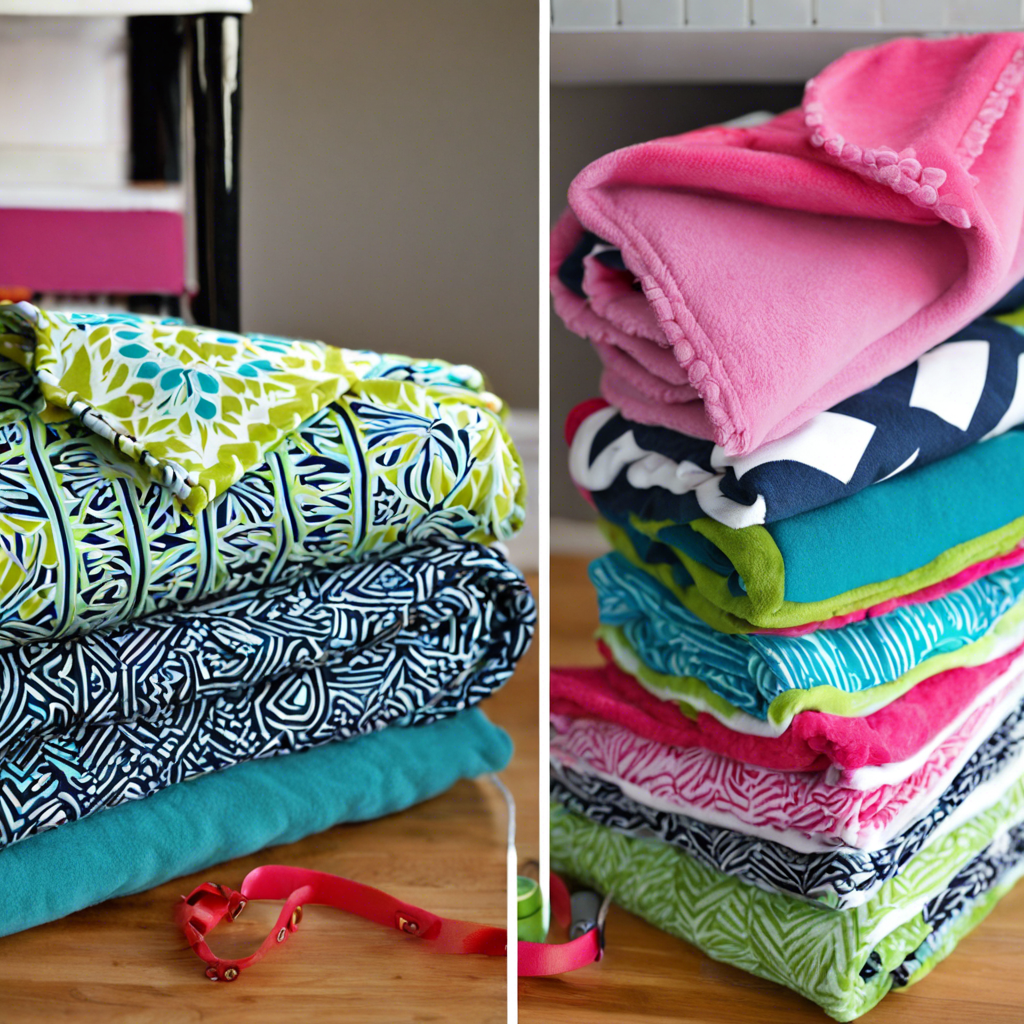 No-Sew Fleece Blanket: Cozy DIY Project