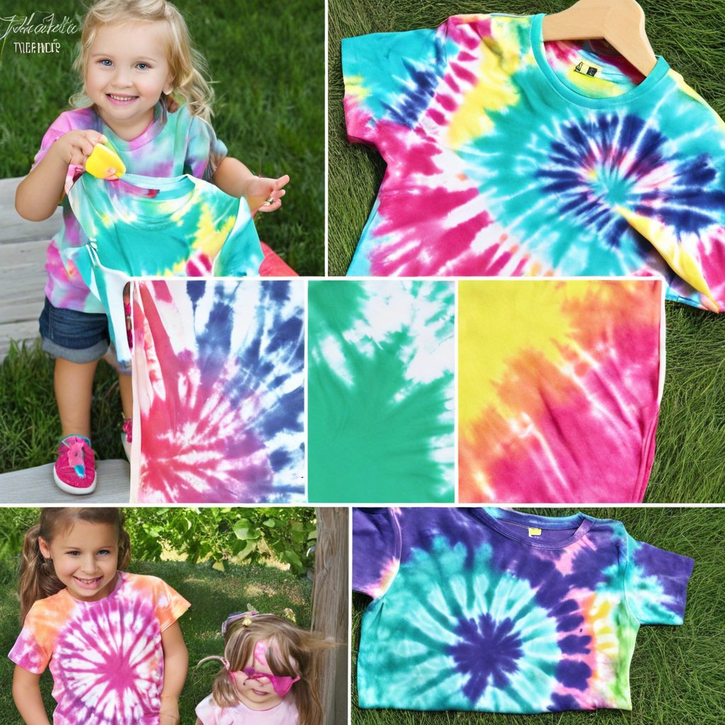 DIY Tie-Dye T-Shirts: Summer Fun Craft