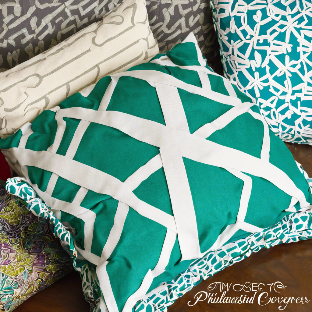 How to Make a No-Sew Pillow Cover