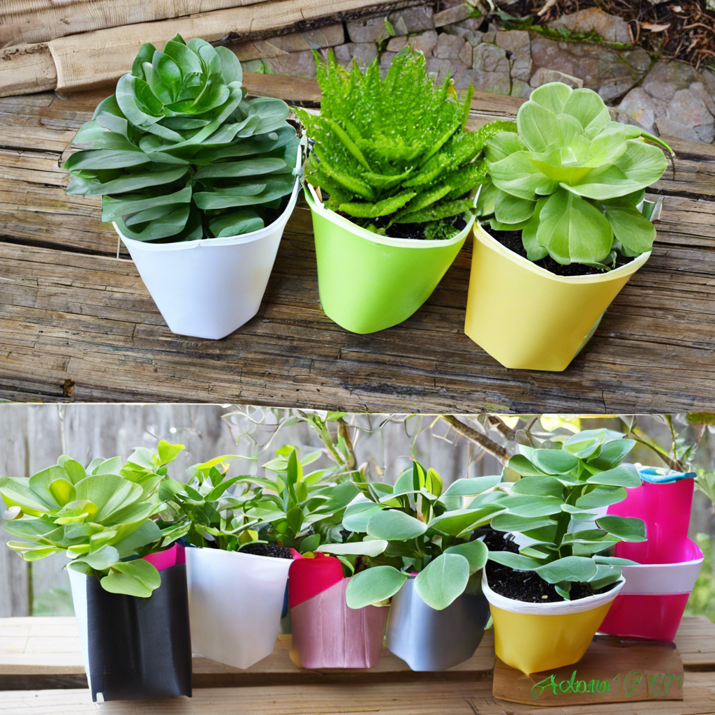 DIY Plastic Bottle Planters: Garden Craft