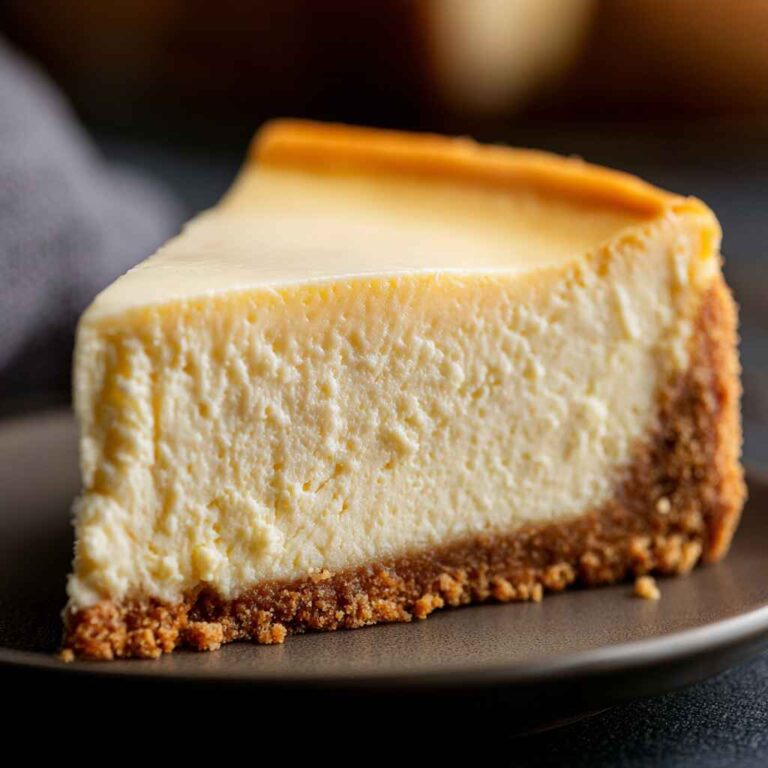 Classic New York Cheesecake featured