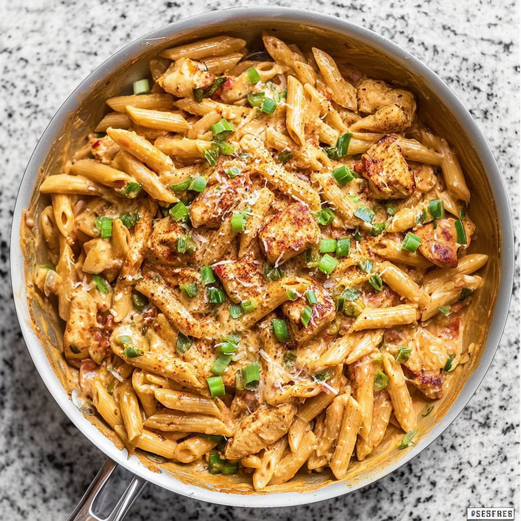 Creamy Cajun Chicken Pasta