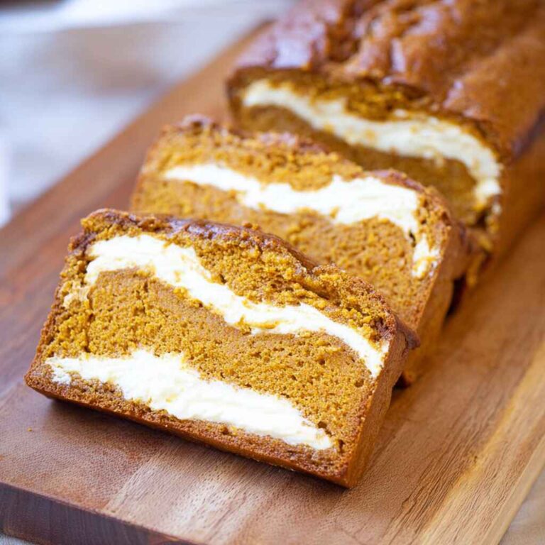 Pumpkin Cream Cheese Bread