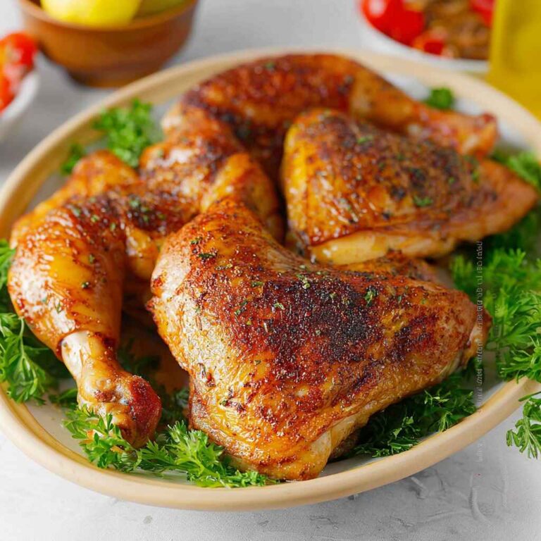 Baked Chicken Leg Quarters