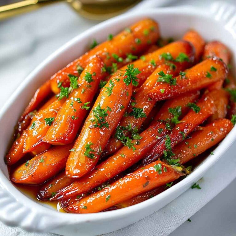 Brown Sugar Glazed Carrots featured
