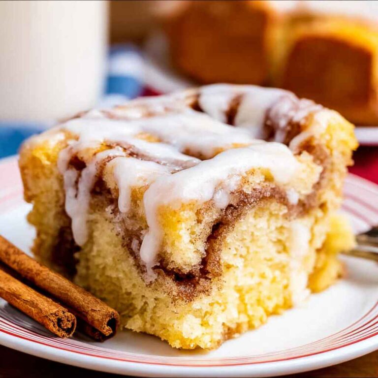 Cinnamon Roll Cake
