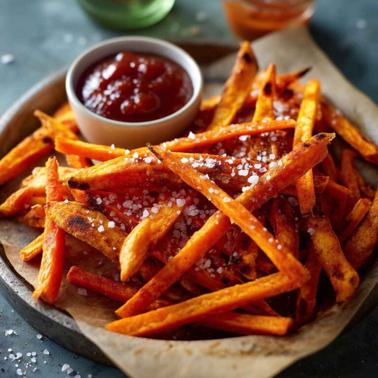 Crispy Baked Sweet Potato Fries
