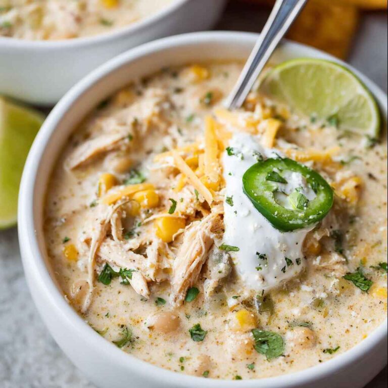 Crockpot White Chicken Chili