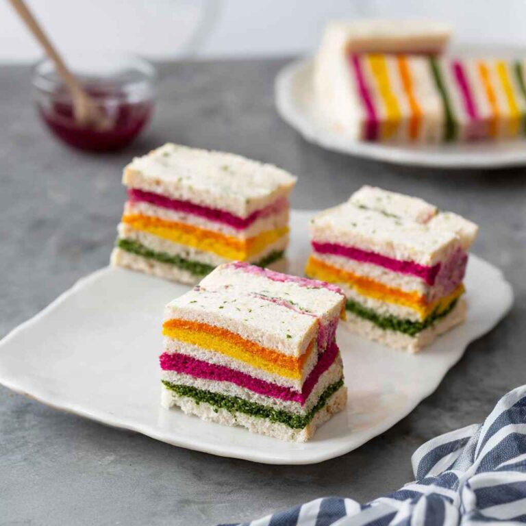Ribbon Sandwiches (Rainbow Sandwiches)