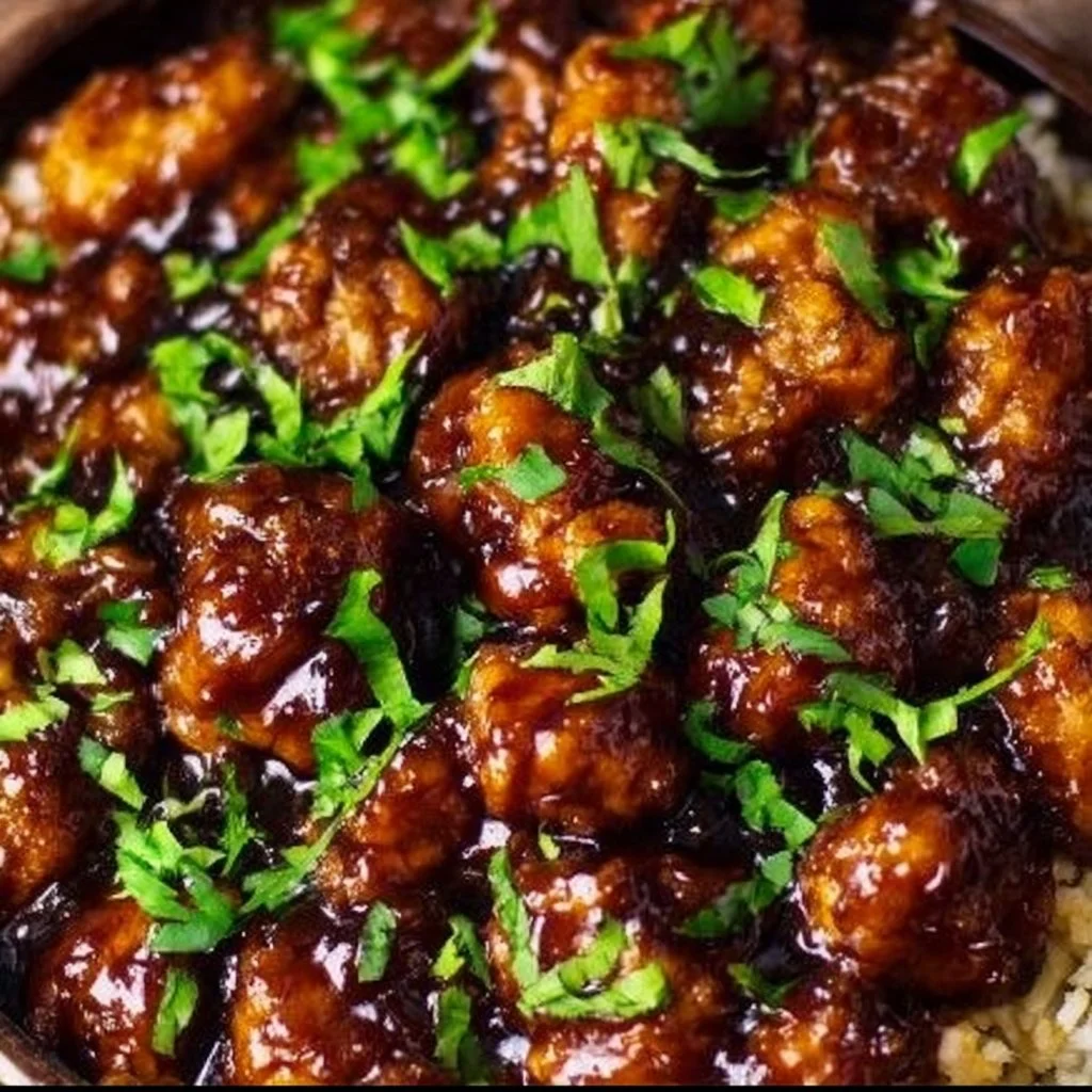 Brown sugar glazed roast chicken ready to be served for a delightful meal