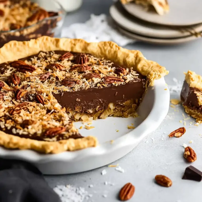 The Comforting Embrace of German Chocolate Pie