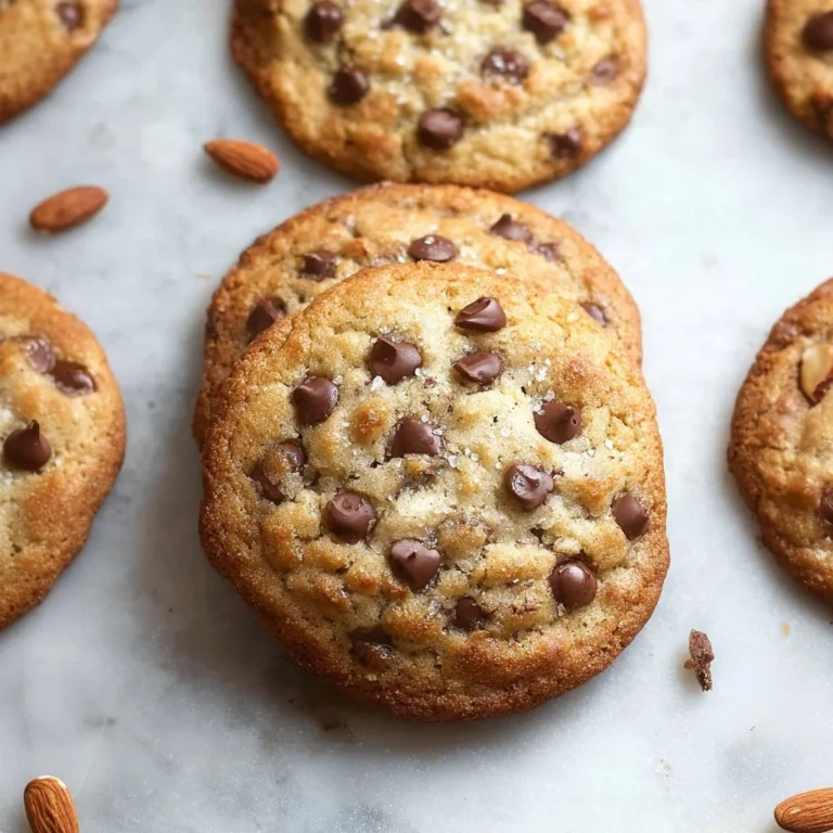Deliciously soft almond flour cookies fresh out of the oven