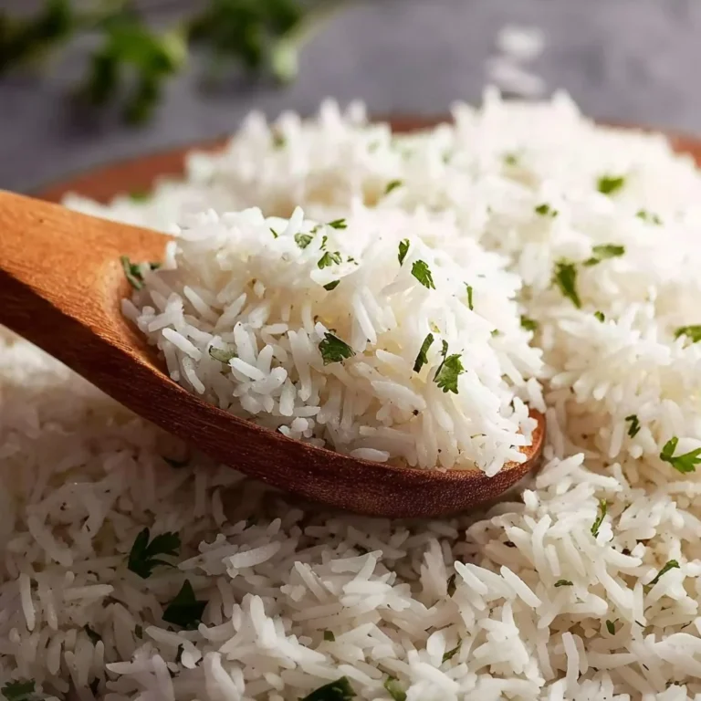 Cooking fluffy basmati rice in a pot