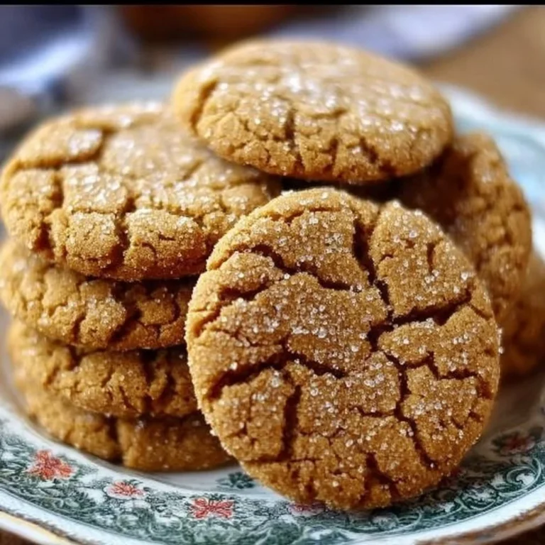Plate of maple brown sugar cookies with a drizzle of maple syrup