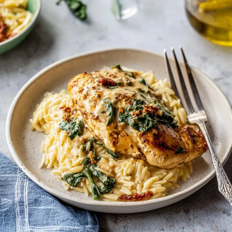 Delicious Marry Me Chicken recipe without cream served on a plate