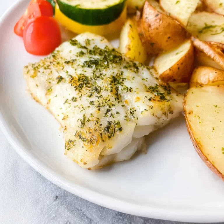 Air Fryer frozen cod ready for dinner, showcasing a quick meal option.