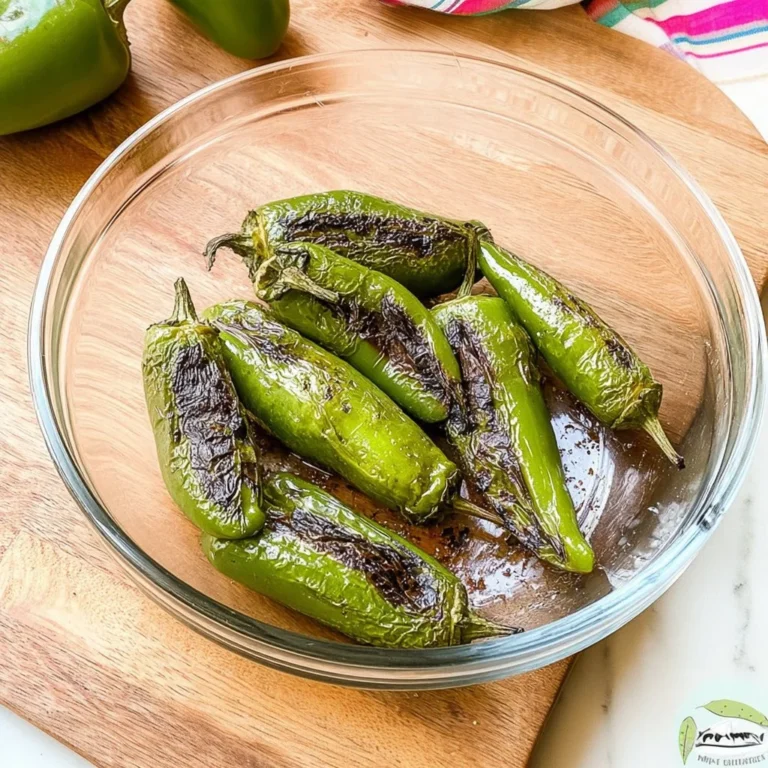 Fresh roasted jalapenos on a wooden table, ready to enhance any dish.