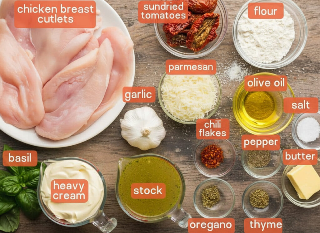 Marry Me Chicken ingredients