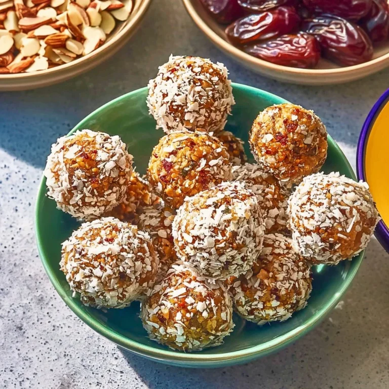 Delicious homemade energy balls for a healthy snack or quick energy boost