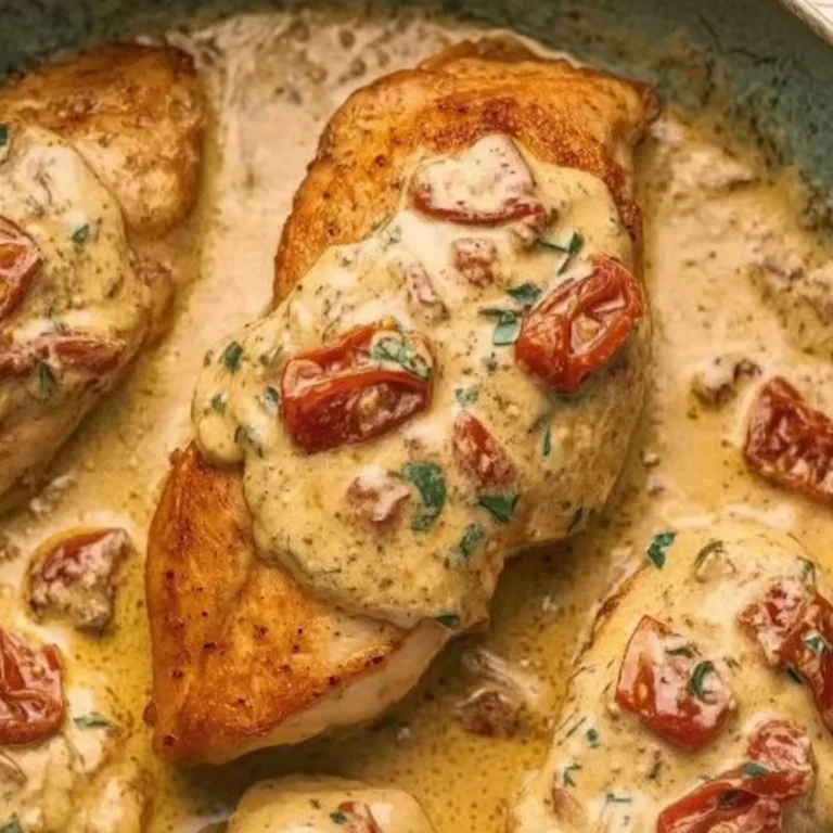 Delicious Marry Me Chicken dish in a one-pan presentation