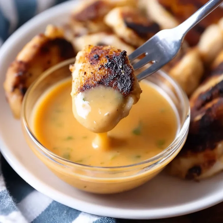 Delicious homemade chicken dipping sauce in a bowl