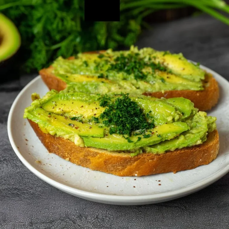 Delicious avocado toast topped with fresh ingredients for a quick meal