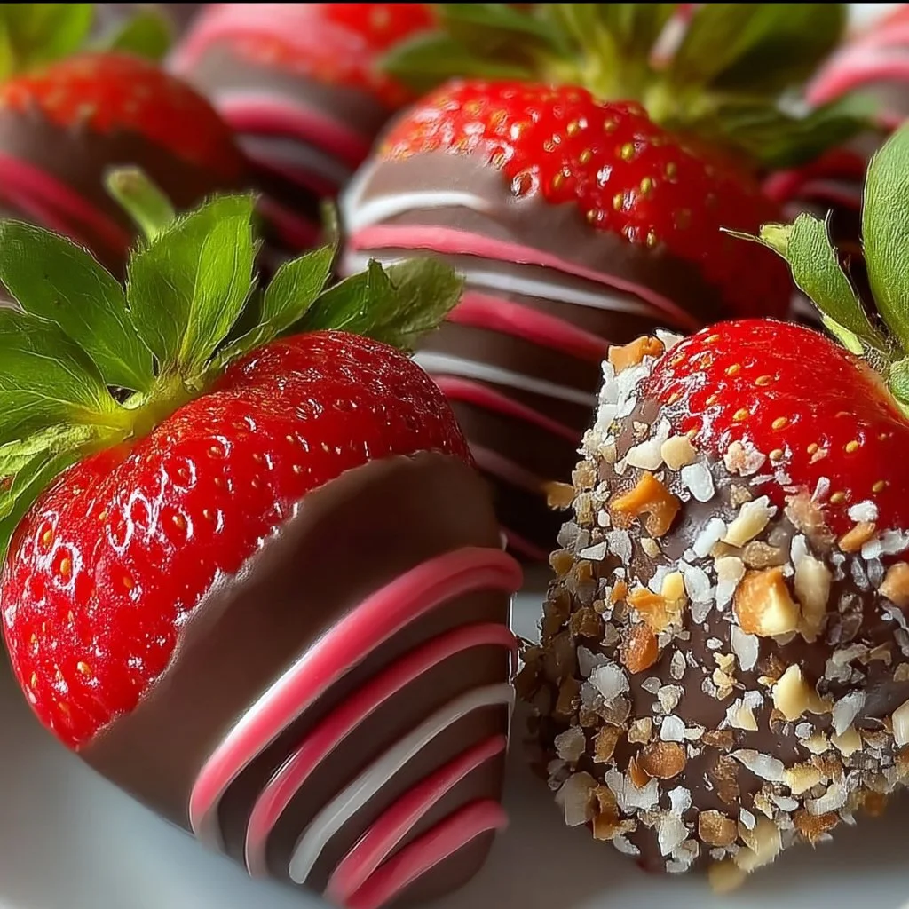 Delicious chocolate covered strawberries ready to indulge your sweet cravings