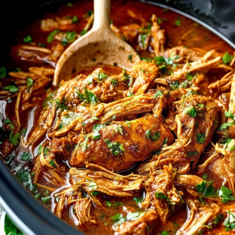 Slow Cooker Salsa Verde Honey Lime Chicken in a cozy kitchen setting.