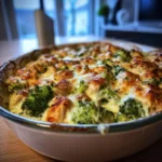 Keto Chicken Alfredo Broccoli Bake: a delicious low-carb recipe
