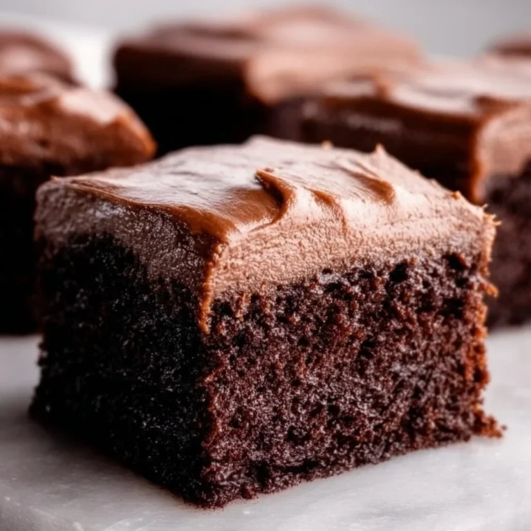 Mocha frosted brownies topped with rich chocolate and coffee frosting