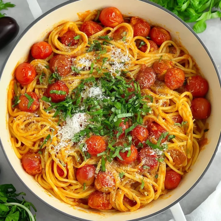 One-pot tomato pasta dish, quick and comforting meal for all