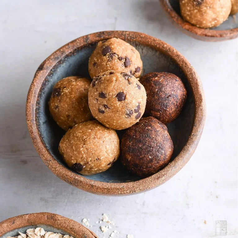 Homemade protein balls as a nutritious snack for busy lifestyles