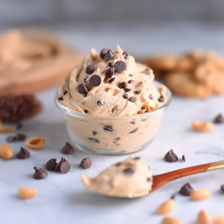 Delicious low carb Protein Greek Yogurt Cookie Dough made with healthy ingredients