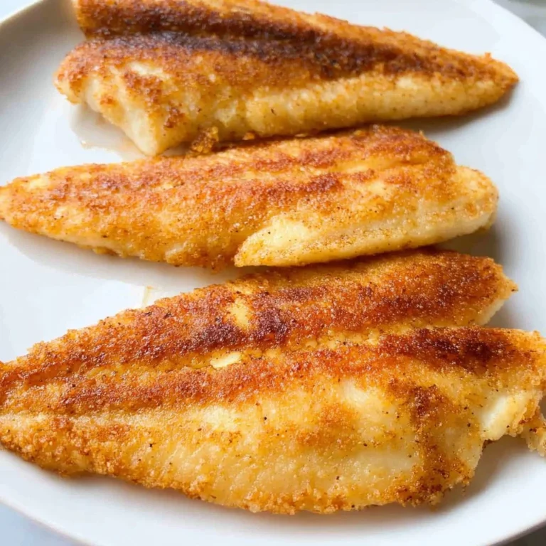 Deliciously pan-fried tilapia cooked to golden perfection