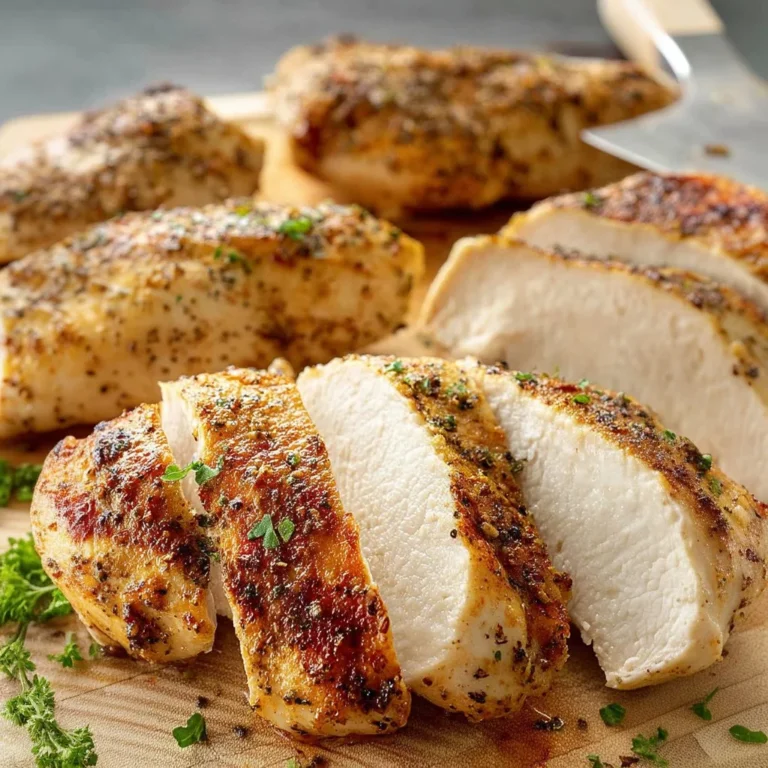 Instant Pot chicken breasts cooked to perfection, ideal for quick dinners.