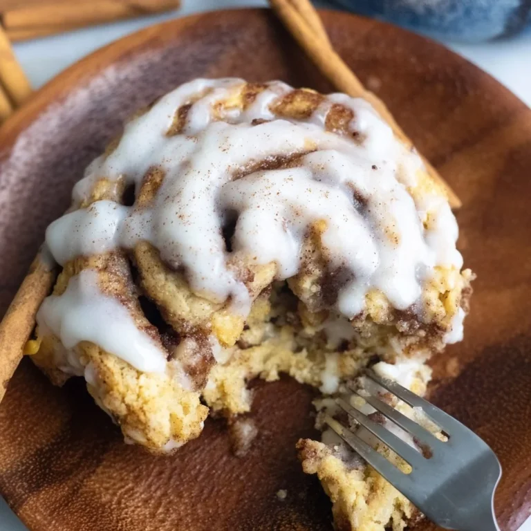 Deliciously topped yeast-free Greek yogurt cinnamon rolls on a baking sheet.
