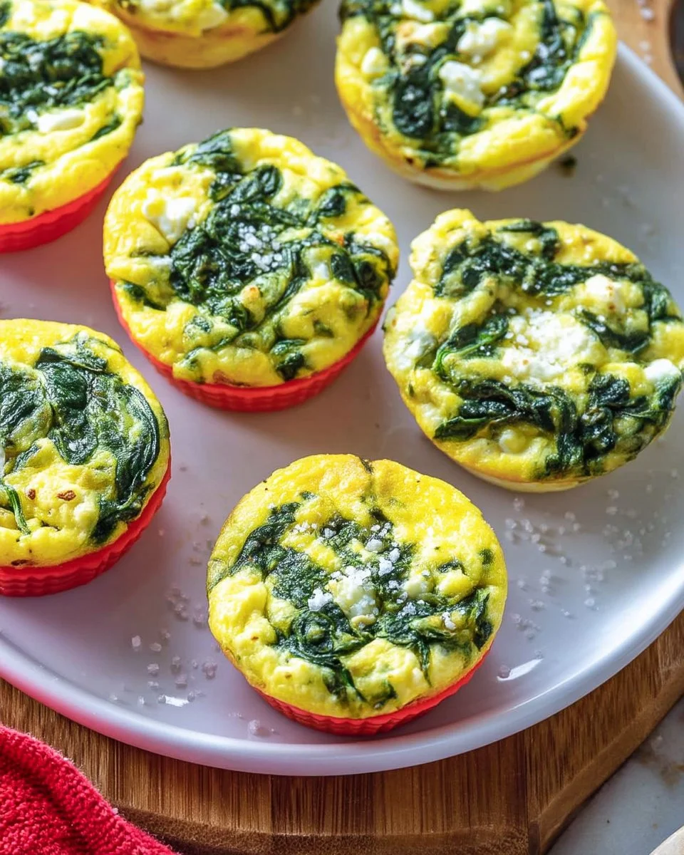 Delicious baked egg cups ready to serve, ideal for breakfast or a quick snack.