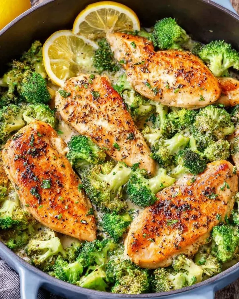 Plate of Chicken and Broccoli stir-fry with rice and vegetables