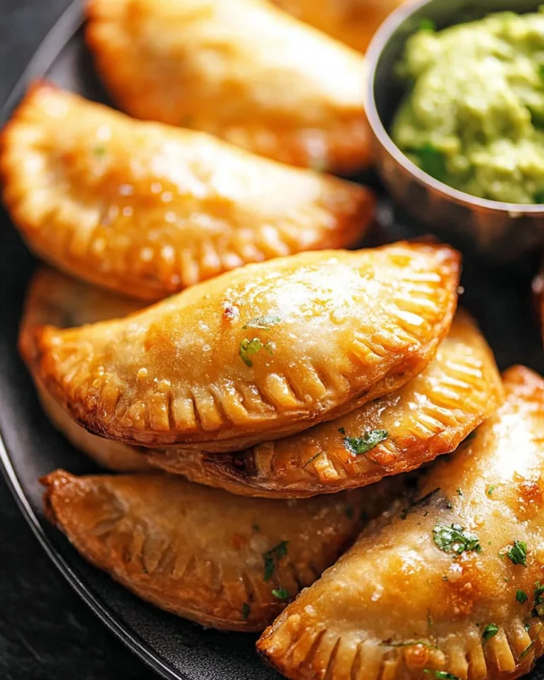 Delicious homemade beef empanada cooked to perfection, showcasing comfort food tradition.