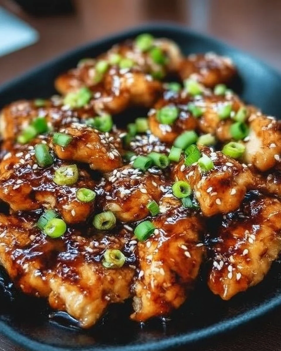 Delicious Korean chicken breasts marinated and grilled to perfection
