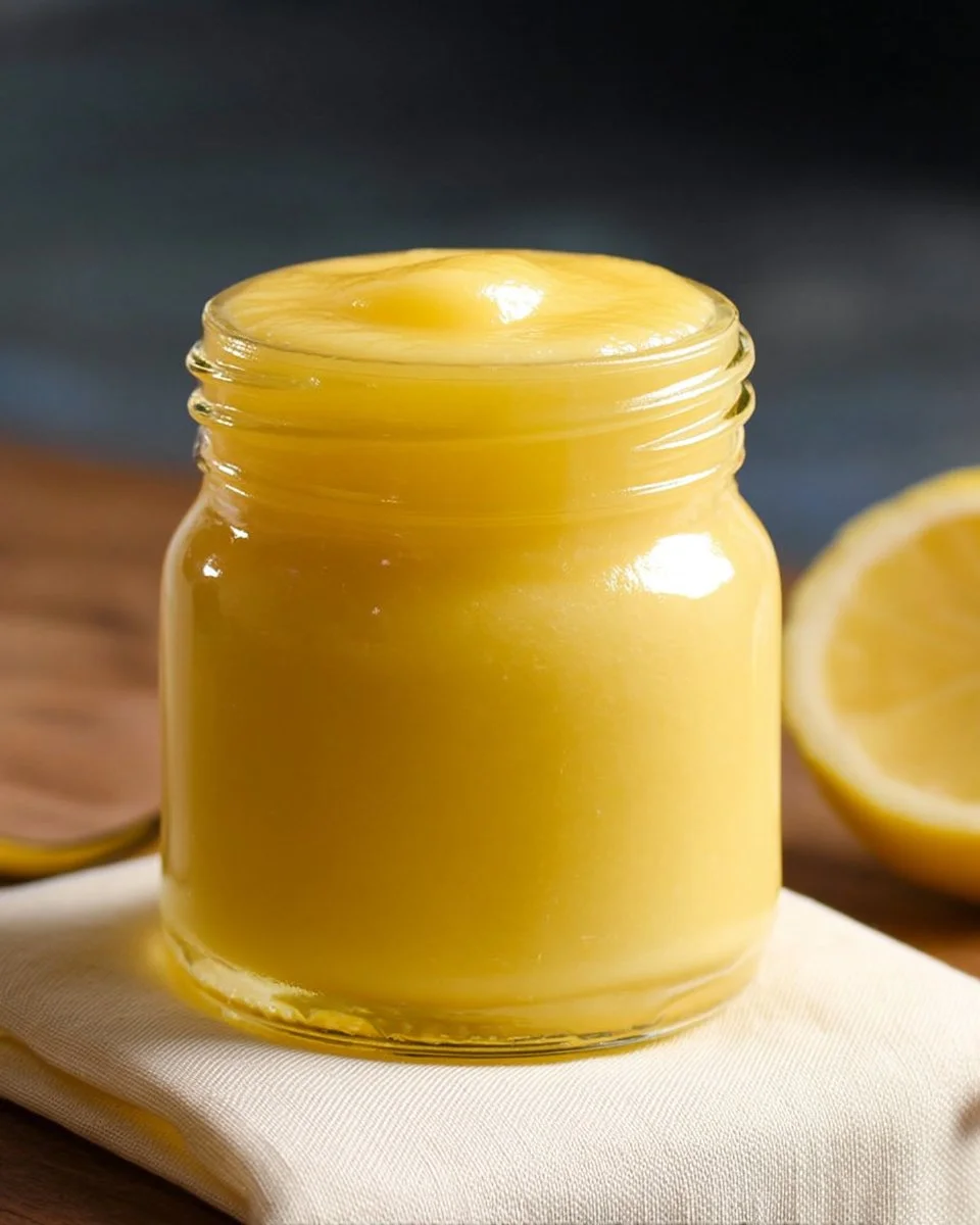 Delicious lemon pie filling in a pie crust ready to serve