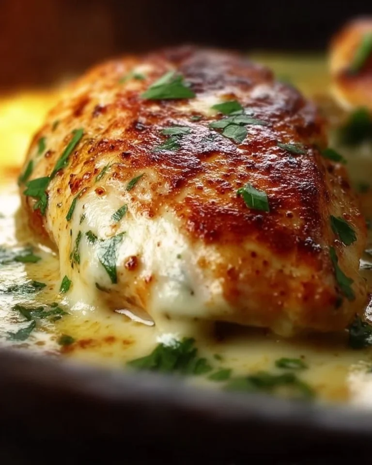 Tender melt-in-your-mouth chicken breast served with herbs and spices
