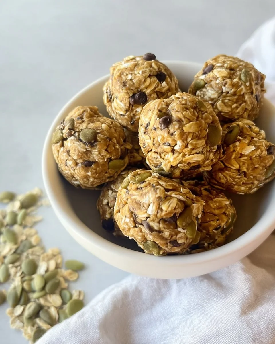 Homemade Peanut Butter Energy Balls packed with nutrients and flavor