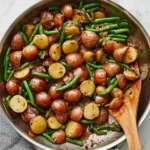 Potato and Green Bean Skillet - a delicious and healthy dish
