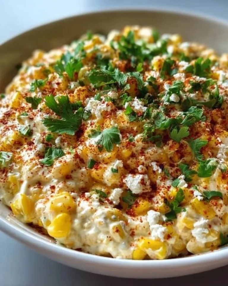 Creamy 15-minute corn dip served in a bowl with tortilla chips