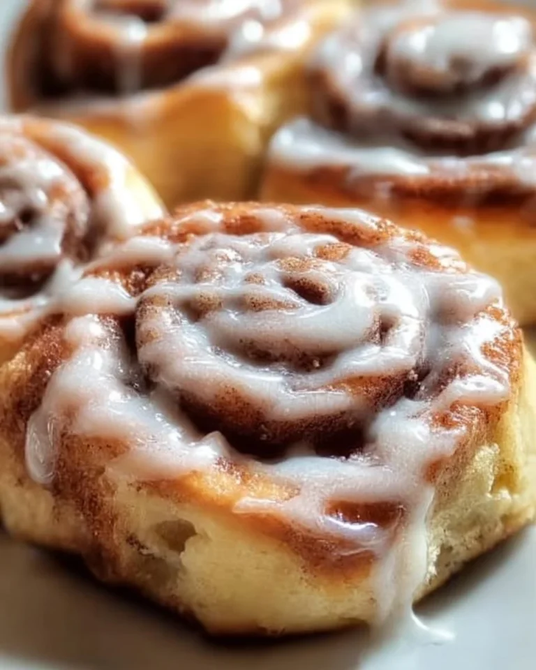 Deliciously baked absolutely sinful cinnamon rolls with icing