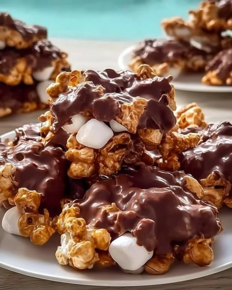 Delicious no-bake chocolate peanuts treats ready to enjoy