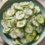 Delicious cucumber salad recipe inspired by Ina Garten's clever trick.