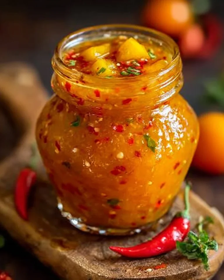 Pineapple Habanero Hot Sauce bottle with vibrant tropical flavor.